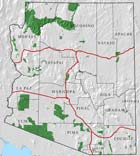 Arizona protected areas